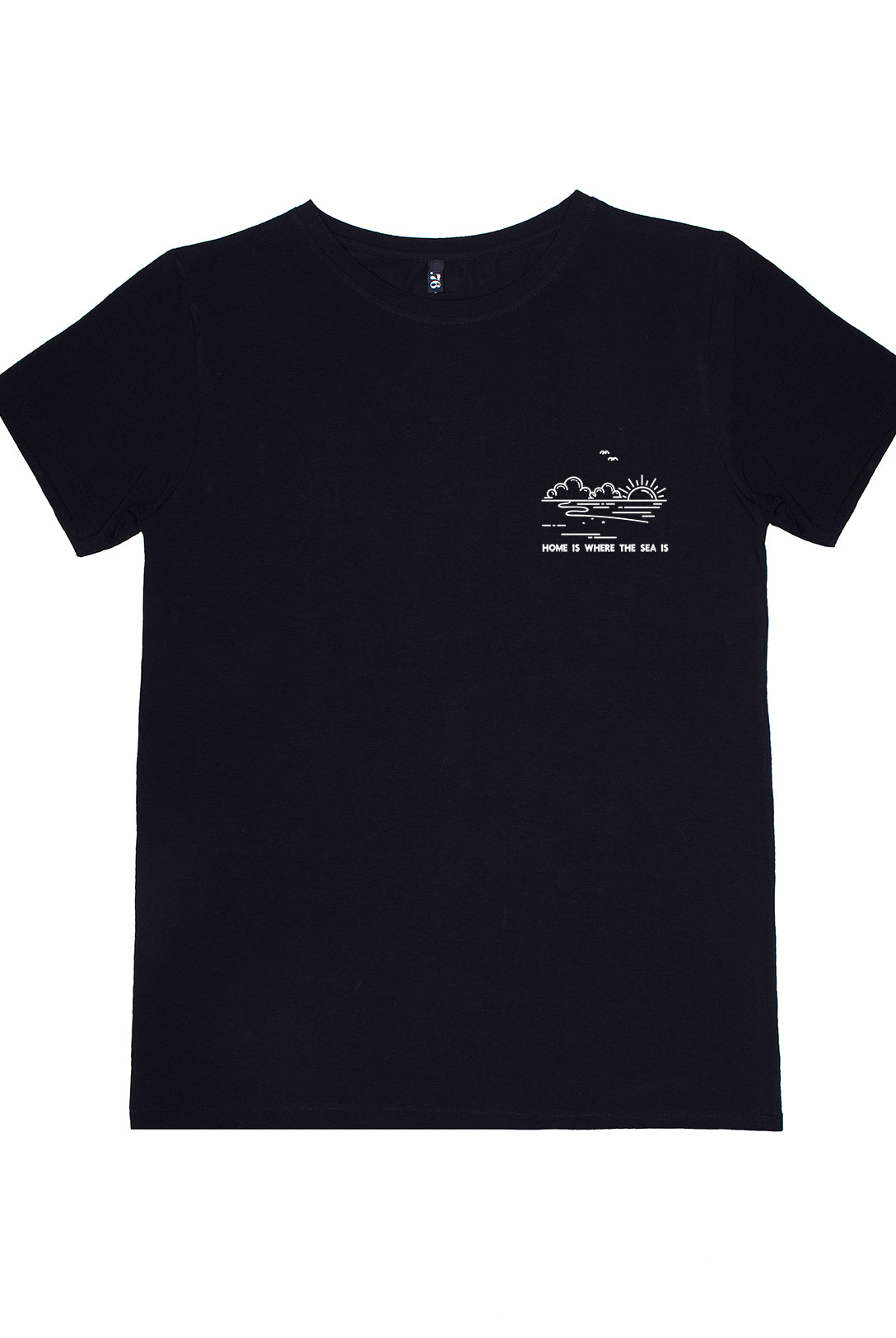 T-shirt Black Home | Dot76.it