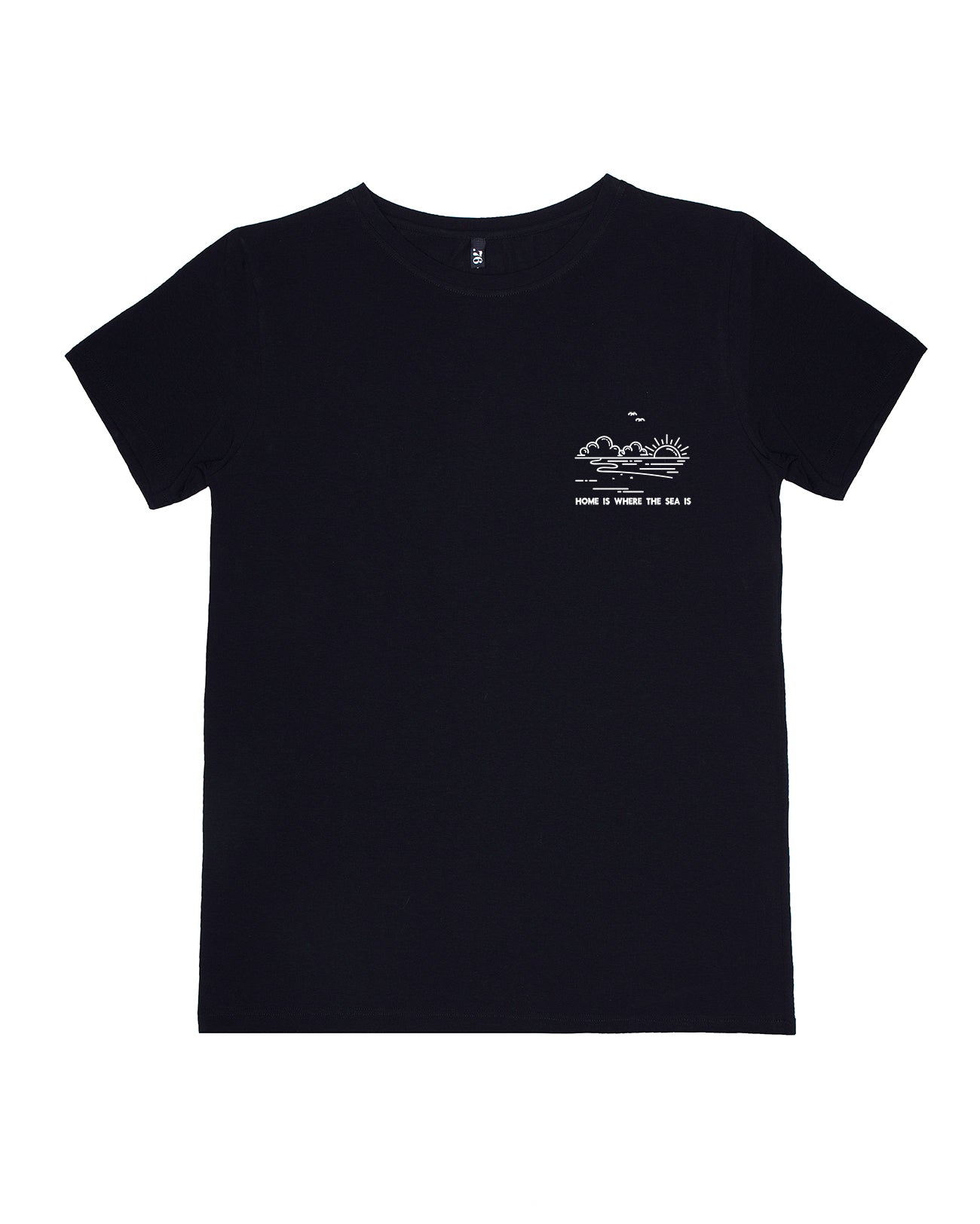 T-shirt Black Home | Dot76.it