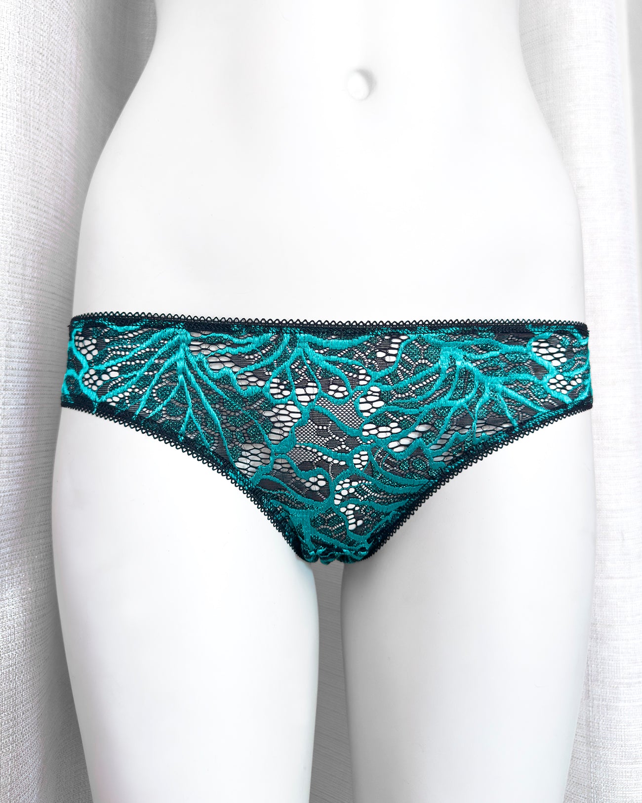 Slip Peonia Dark Tiffany | Dot76.it