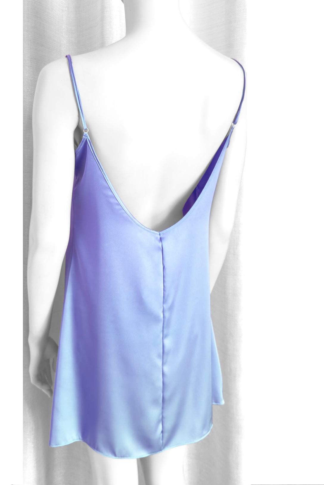 Sottoveste in raso Indaco | Dot76.it