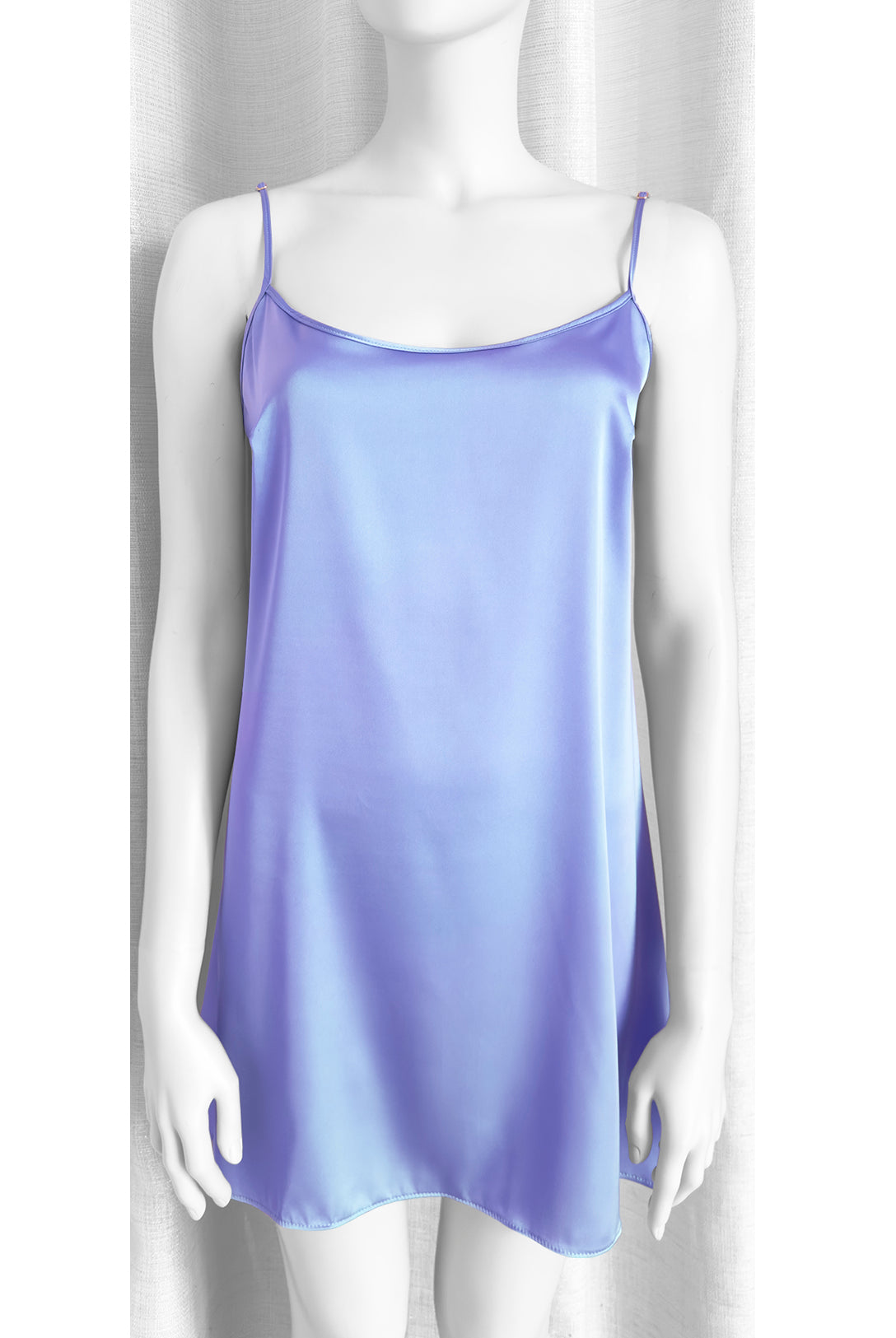Sottoveste in raso Indaco | Dot76.it