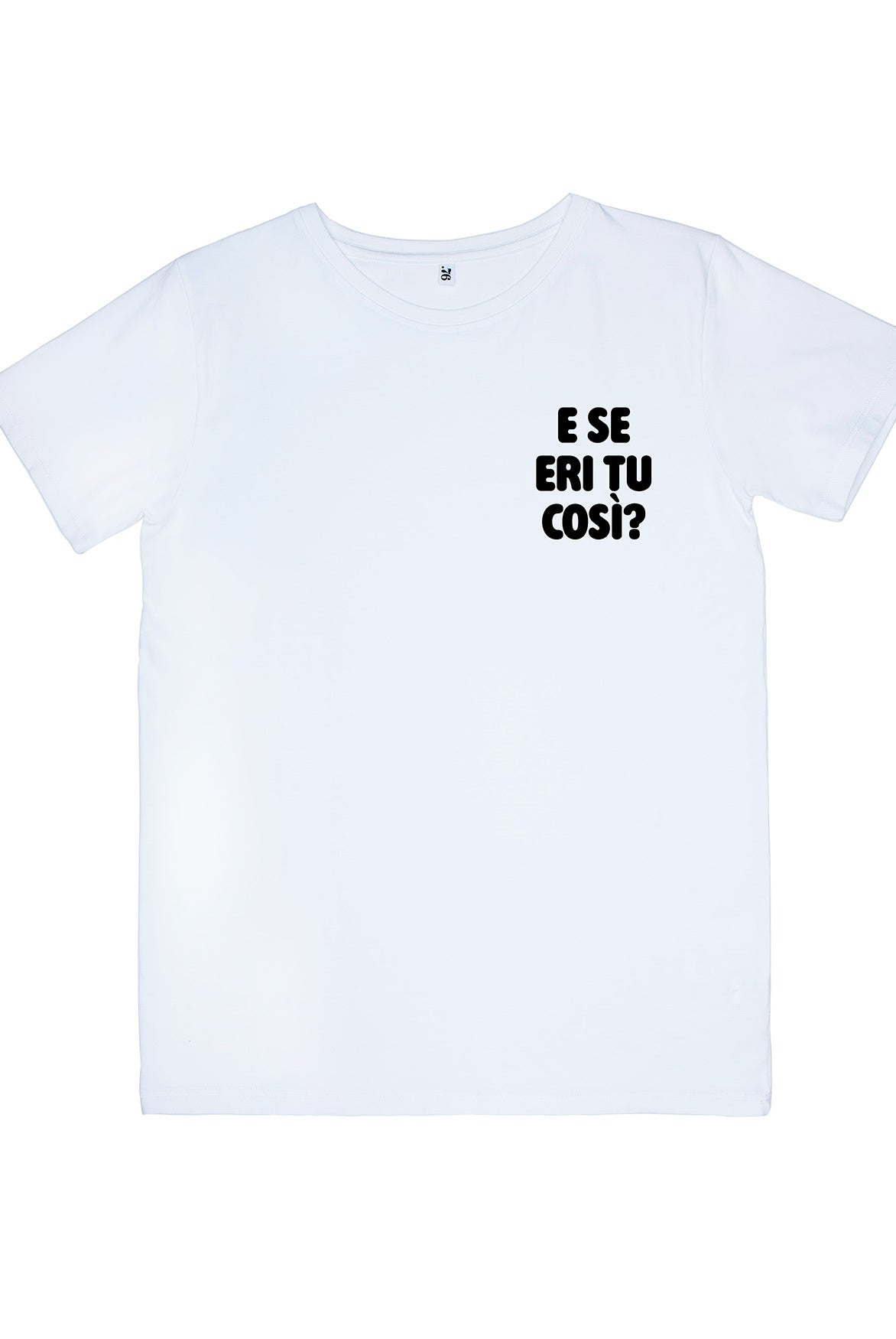 T-shirt "E se..." - B&W | Dot76.it