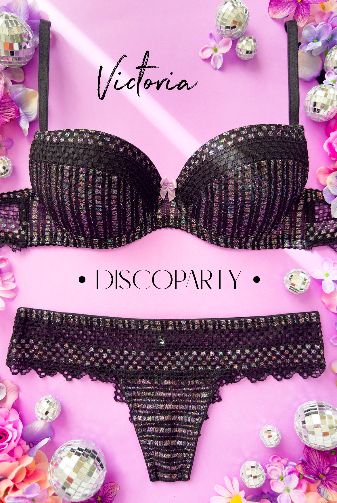 Reggiseno push-up Victoria Disco Party | Dot76.it