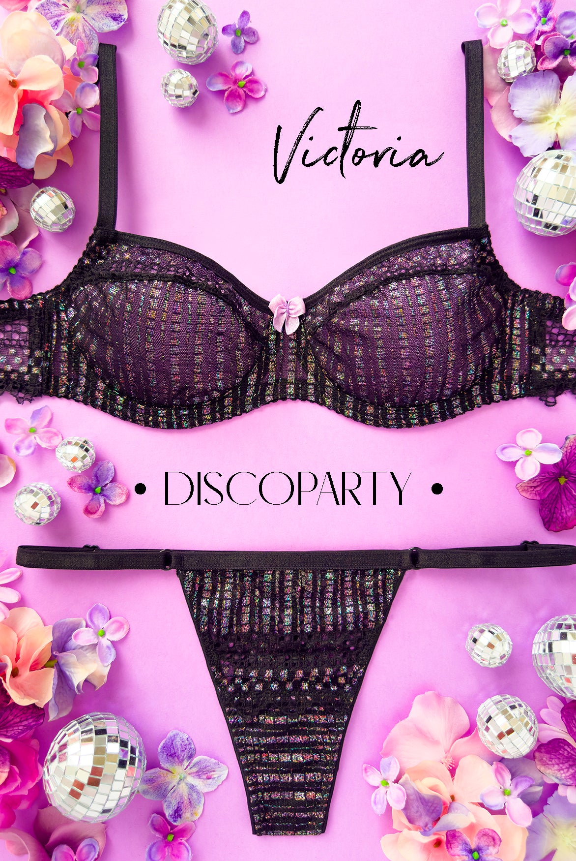 Reggiseno sfoderato Victoria Disco Party | Dot76.it