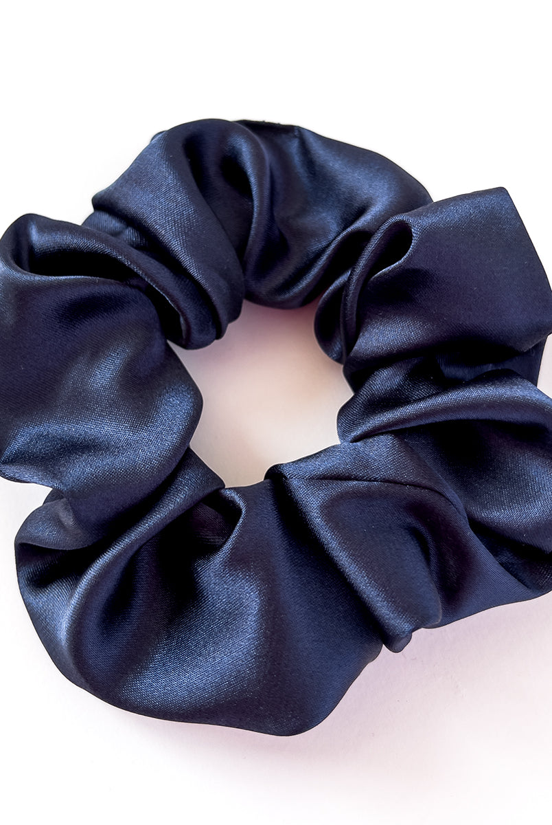 Scrunchie in raso Night | Dot76.it