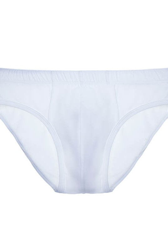 slip classico tinta unita bianco tecnico