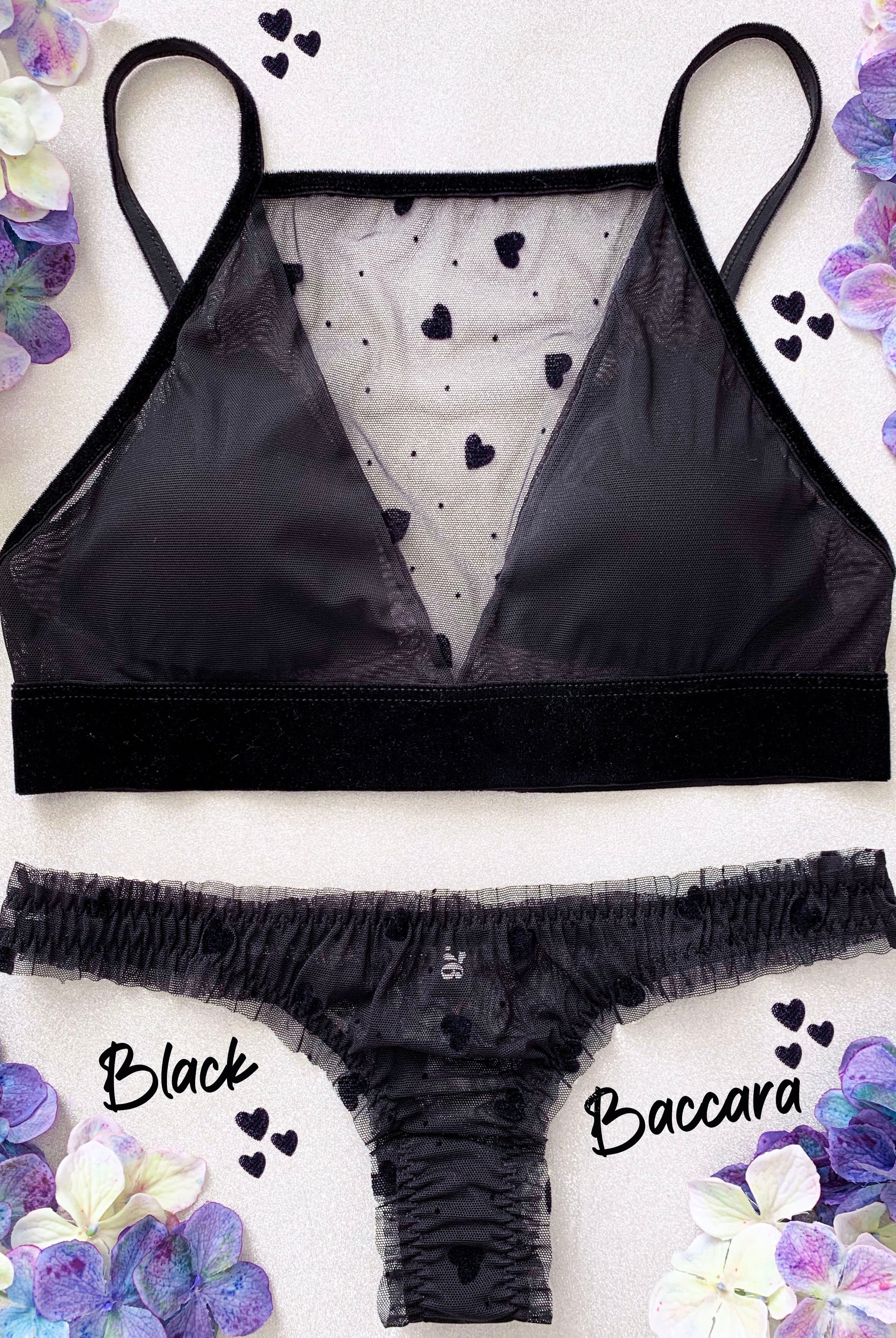 Bralette Black Baccara | Dot76.it
