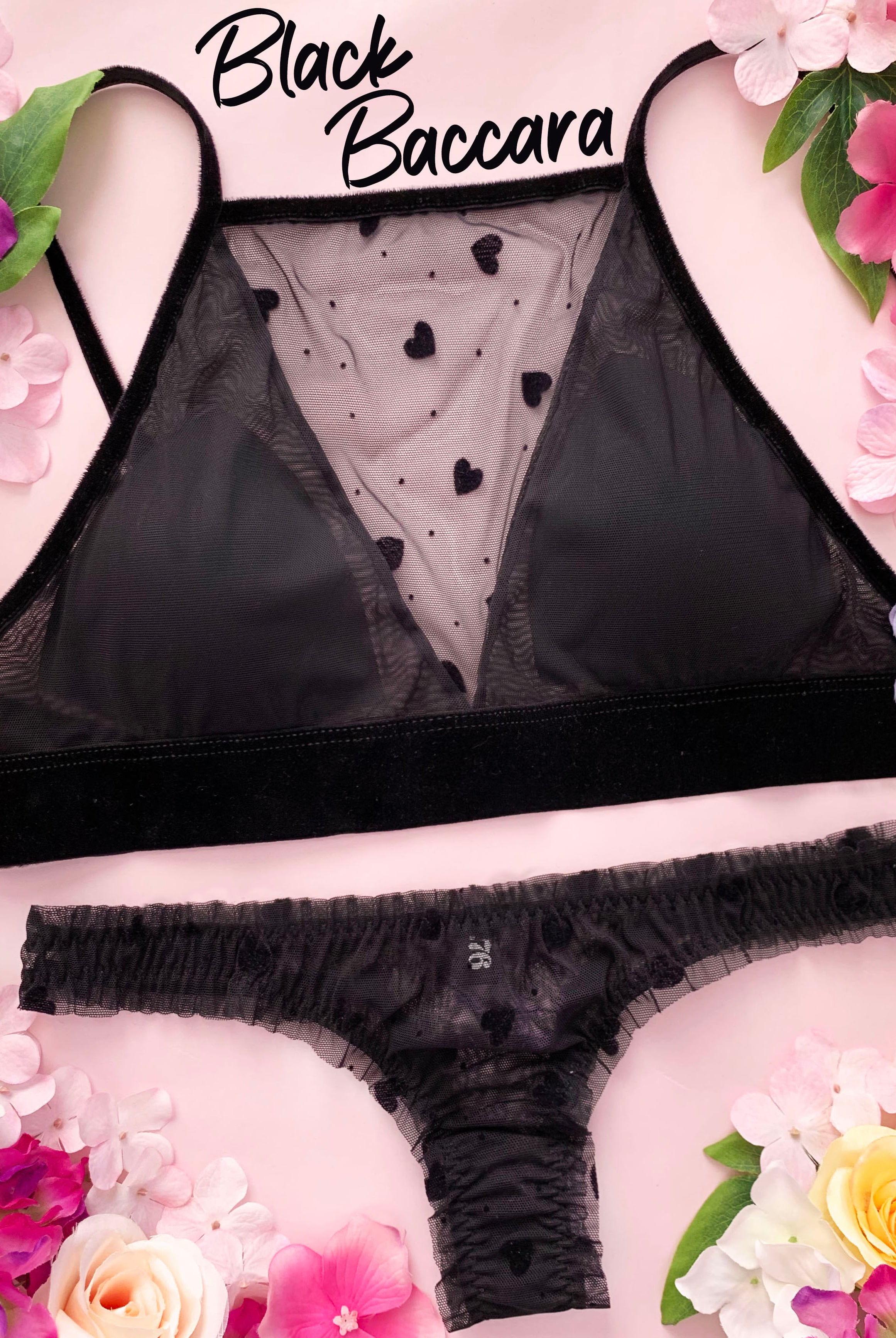 Bralette Black Baccara | Dot76.it