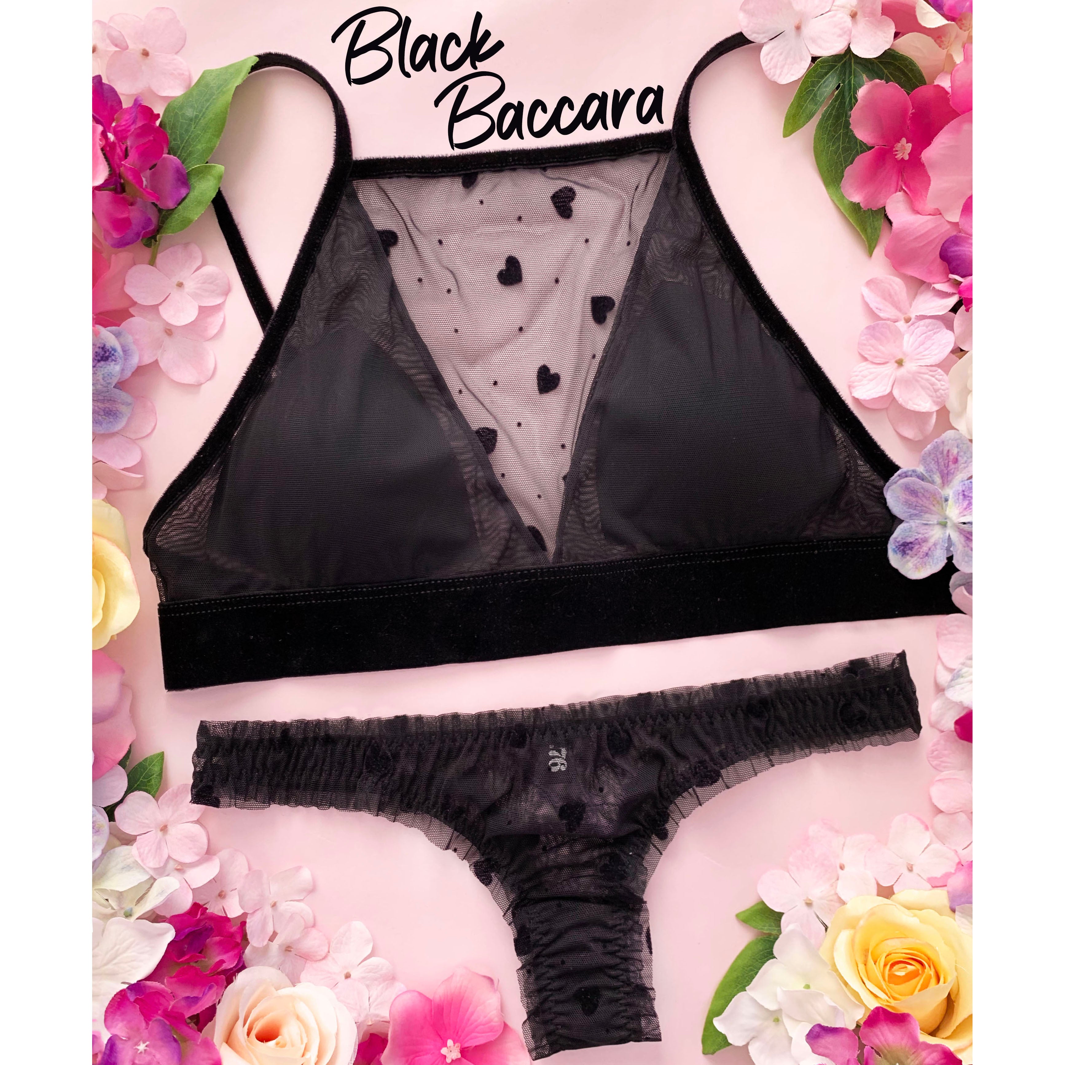 Bralette Black Baccara | Dot76.it