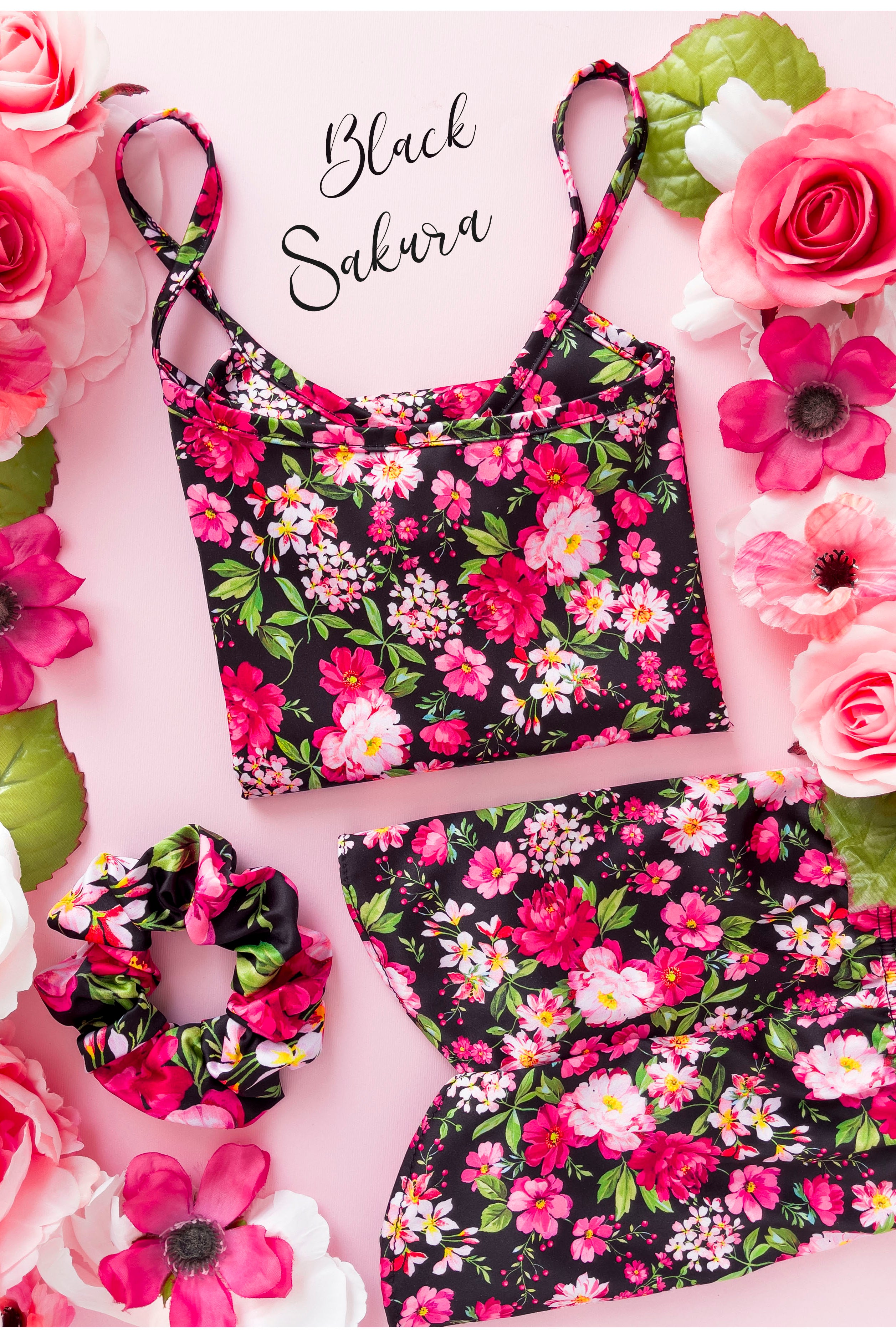 Canotta Black Sakura | Dot76.it