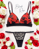 Bralette Black Rose Precious | Dot76.it