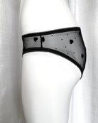 Slip Black Baccara Velvet | Dot76.it