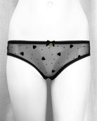 Slip Black Baccara Velvet | Dot76.it