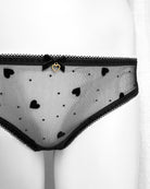 Slip Black Baccara Velvet | Dot76.it