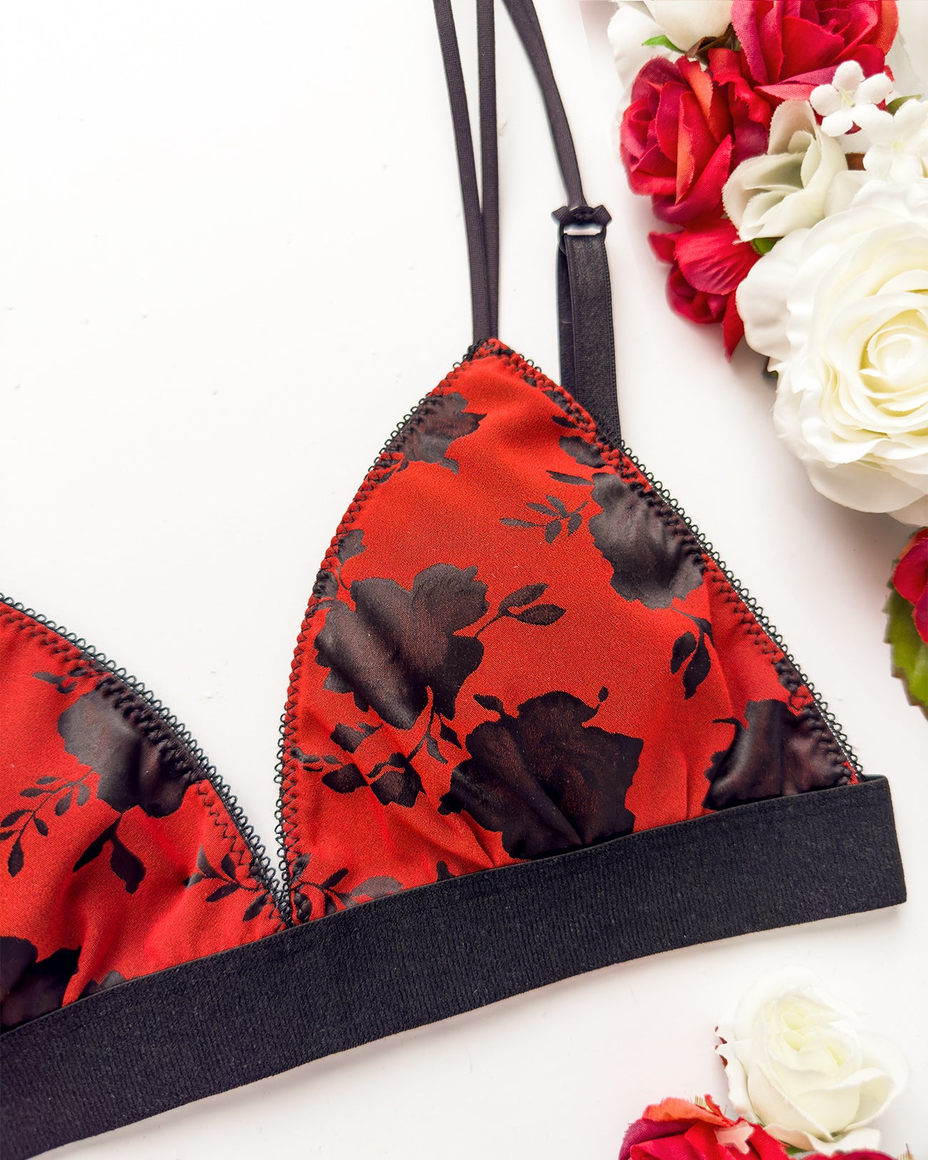 Bralette Black Rose Precious | Dot76.it