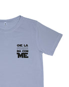 T-shirt Grey LA FORZA SIA CON ME | Dot76.it