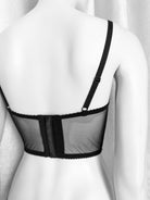 Reggiseno Bustier sfoderato Noir Desert Rose | Dot76.it