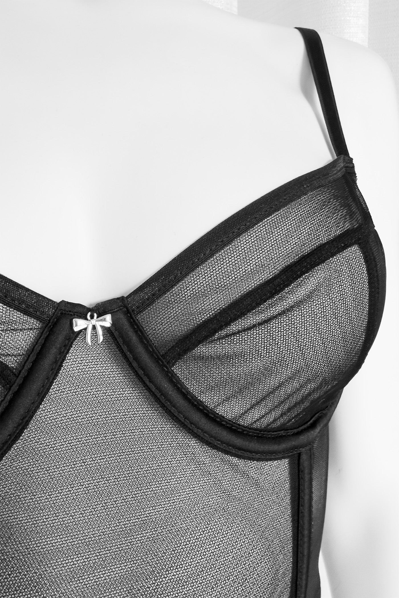 Reggiseno Bustier sfoderato Noir Desert Rose | Dot76.it