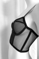 Reggiseno Bustier sfoderato Noir Desert Rose | Dot76.it