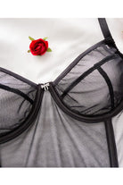 Reggiseno Bustier sfoderato Noir Desert Rose | Dot76.it