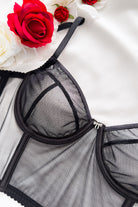 Reggiseno Bustier sfoderato Noir Desert Rose | Dot76.it