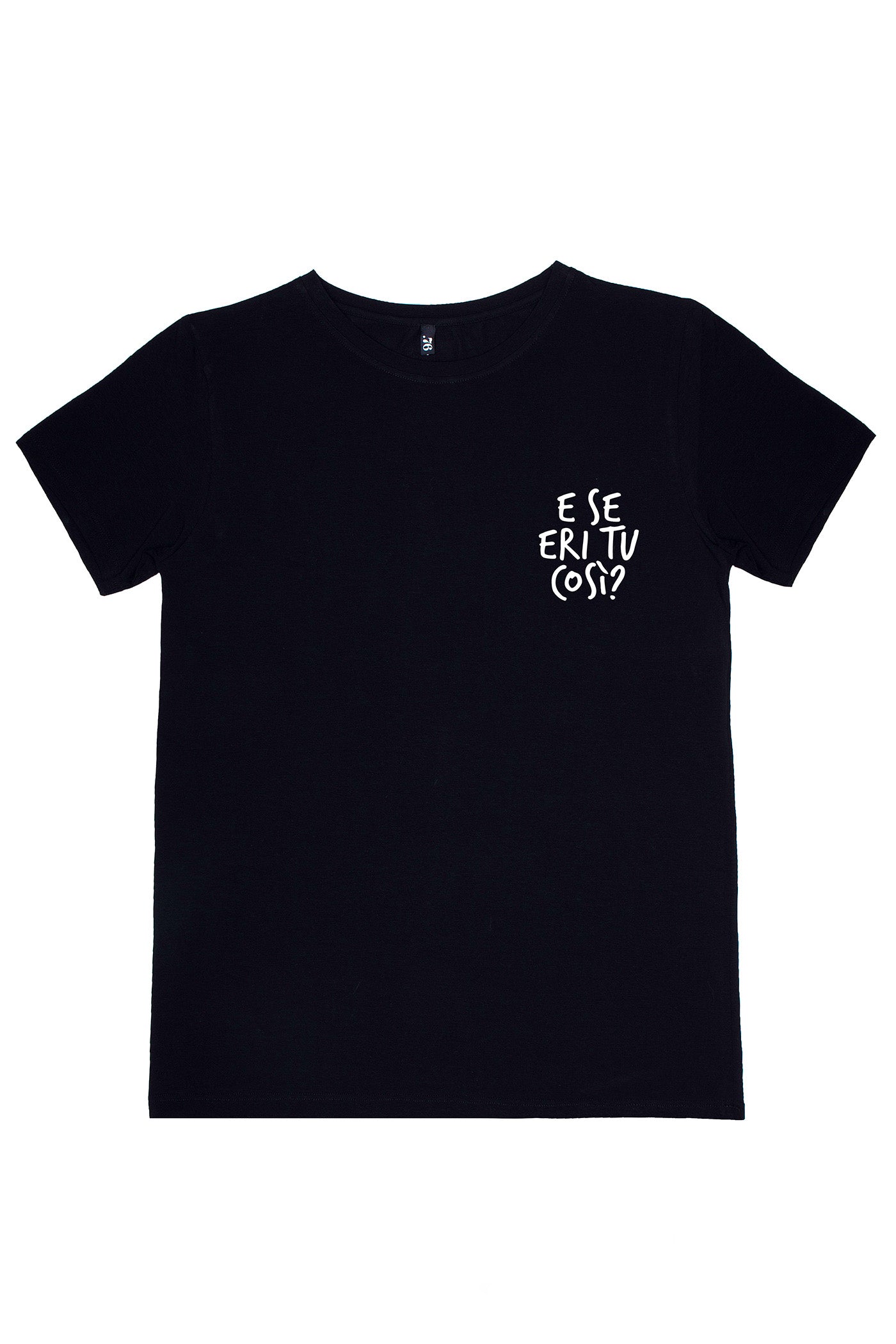 T-shirt "E se..." - W&B | Dot76.it