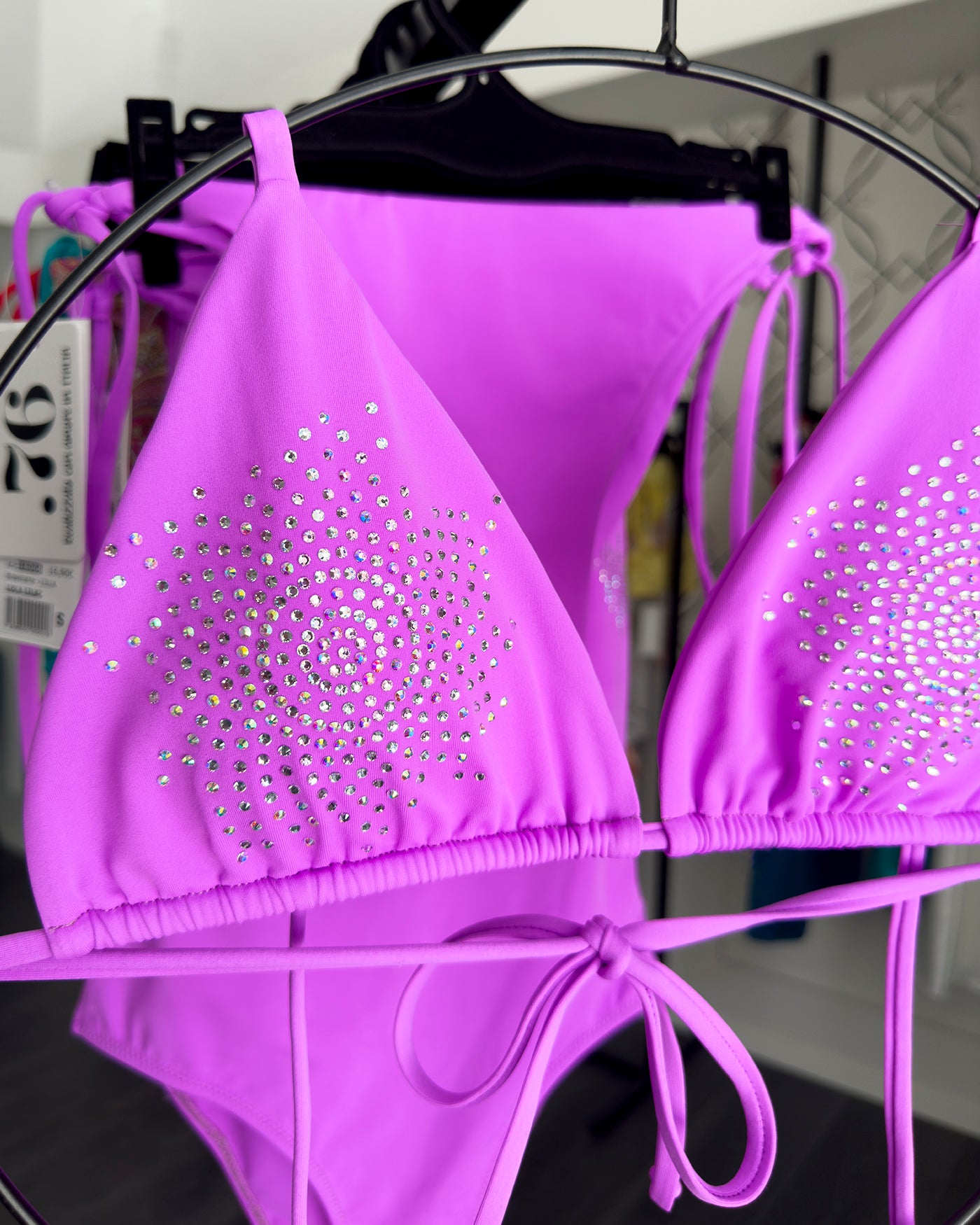 Triangolo Bikini Shine Lola Lilac | Dot76.it
