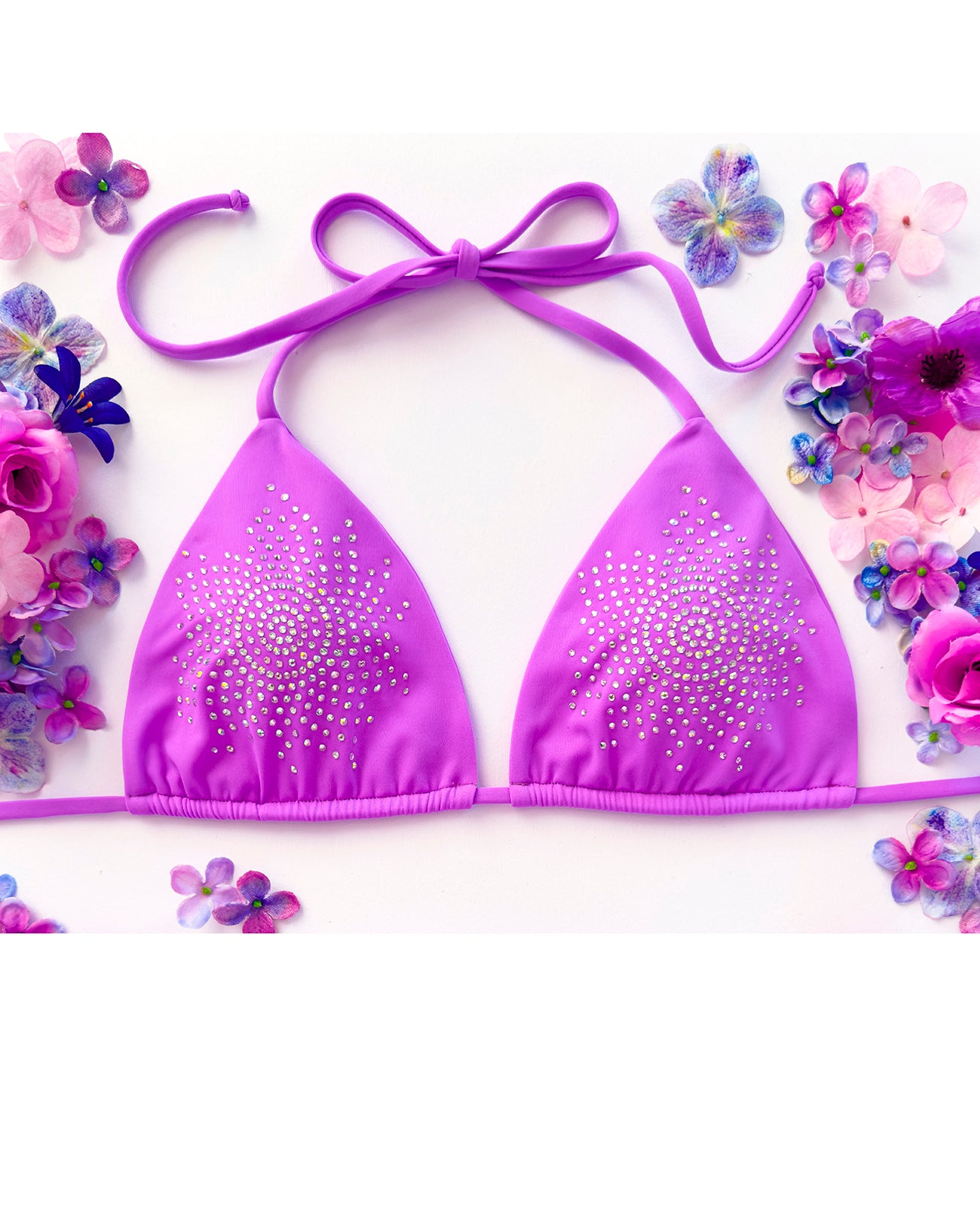 Triangolo Bikini Shine Lola Lilac | Dot76.it