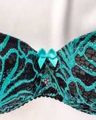 Reggiseno push-up Peonia Dark Tiffany | Dot76.it