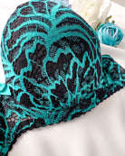 Reggiseno push-up Peonia Dark Tiffany | Dot76.it