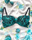 Reggiseno push-up Peonia Dark Tiffany | Dot76.it