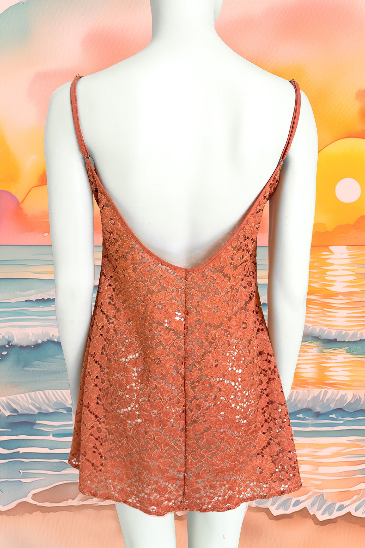 Sottoveste Rainbow Cake Sunset Floral Lace | Dot76.it
