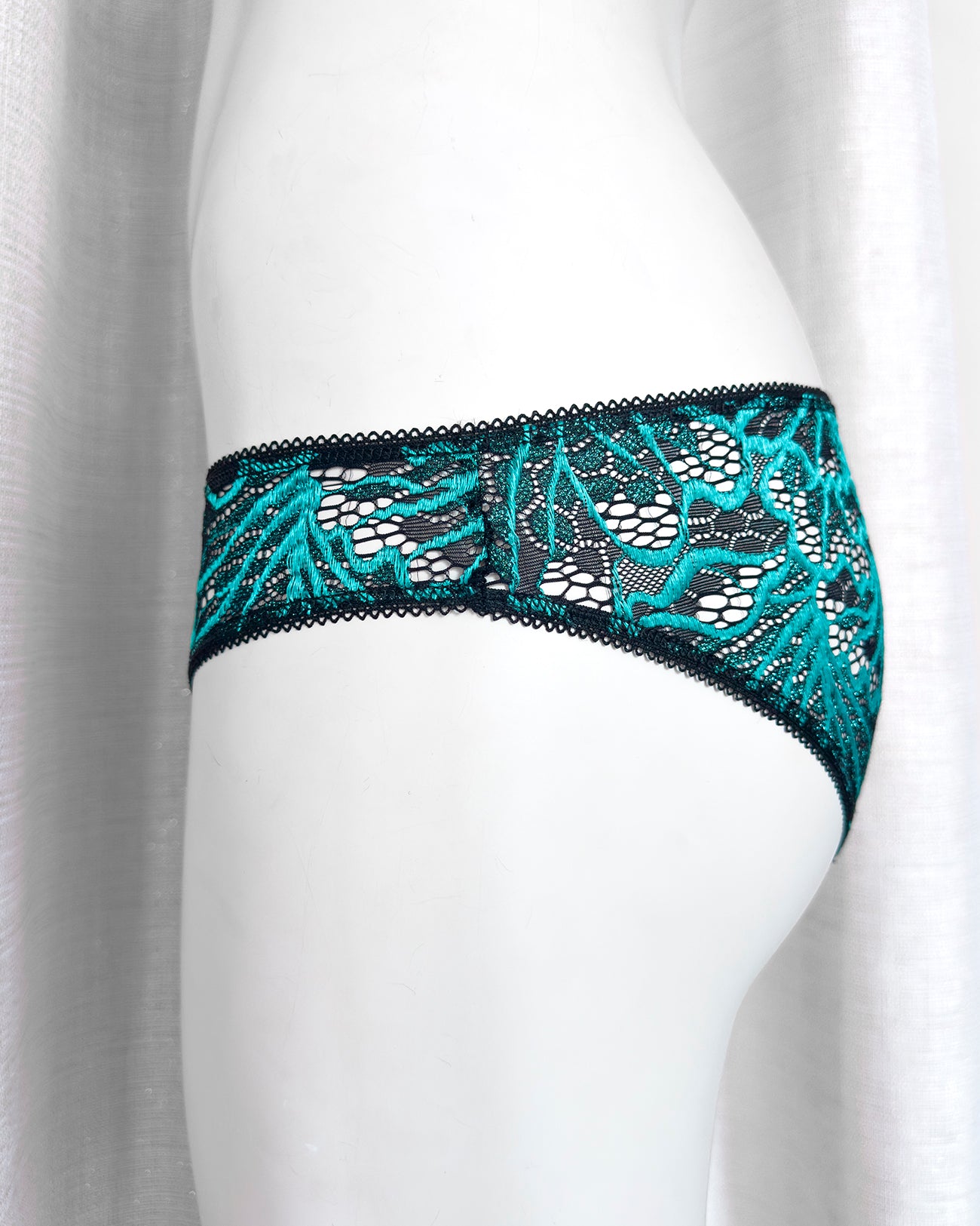 Slip Peonia Dark Tiffany | Dot76.it
