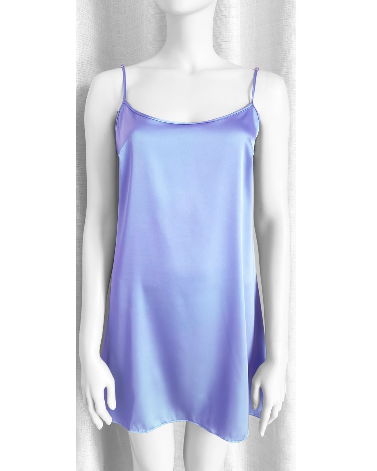 Sottoveste in raso Indaco | Dot76.it