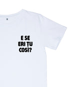 T-shirt "E se..." - B&W | Dot76.it