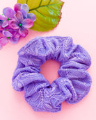 Scrunchie Anemone Lilac | Dot76.it