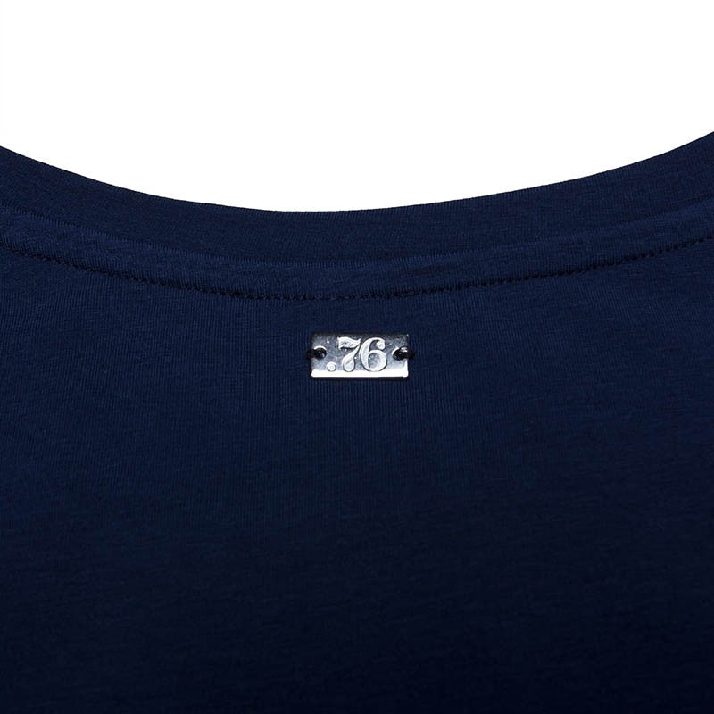 Maglia mezza manica con stampa luna  bicicletta dettaglio