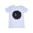 Maglia mezza manica con stampa stelle e astronauti tecnico