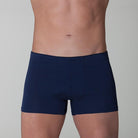 Boxer tinta unita con elastico interno blu