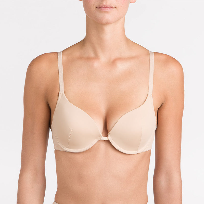 1  fronte nudo nudo 17051 Reggiseno push-up in microfibra