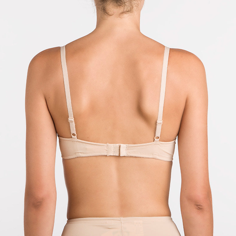 2  retro nudo nudo 17051 Reggiseno push-up in microfibra