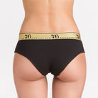 2  retro  17094 Hipster nero a vita bassa in morbido e leggero cotone biologico