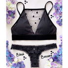 Bralette Black Baccara | Dot76.it
